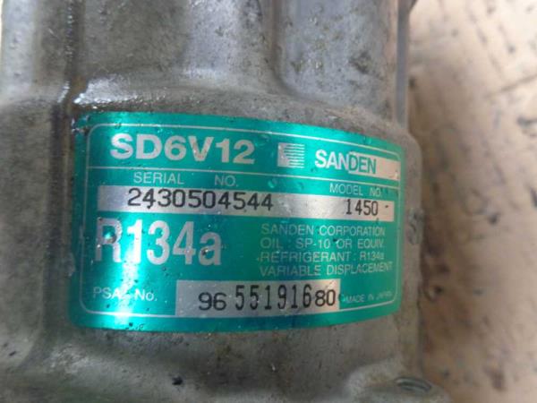 COMPRESSEUR DE CLIMATISATION CITROEN/PEUGEOT/FIAT - Vue 4